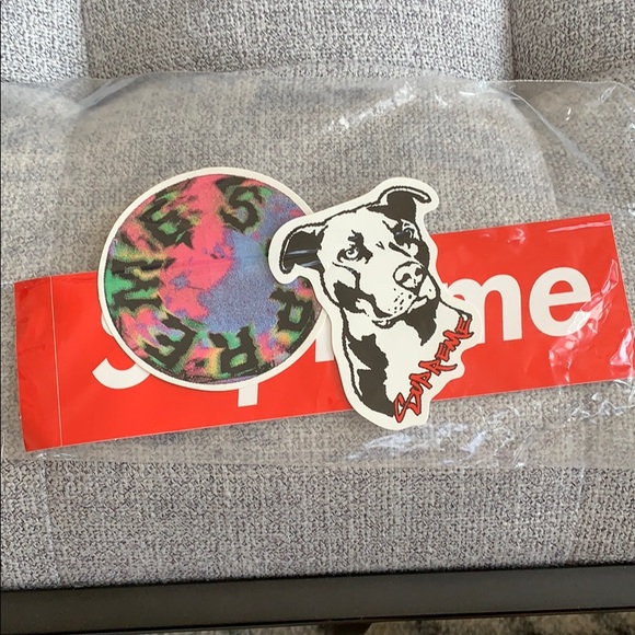 supreme ss20 stickers